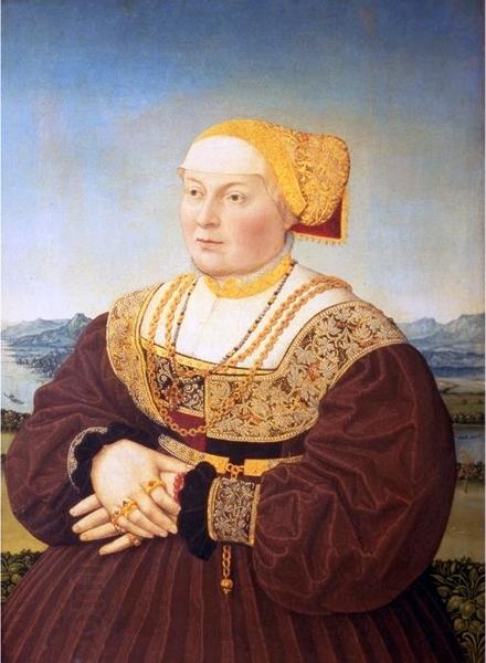 Conrad Faber von Kreuznach Portrait of Anne von Glauburg, born Knoblauch China oil painting art